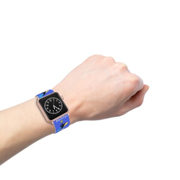 Inspirational Apple Watch Band, AbilityU Design, Fitness Tracker Strap, Motivational Gift, Active Lifestyle Accessory, Unique Watch Strap - Image 6