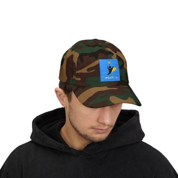 Inspirational Classic Dad Cap - AbilityU Design, Baseball Cap for Dads, Gift for Father's Day, Casual Wear, Unisex Cap - Image 7