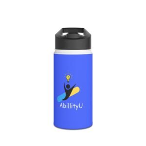 Inspirational Stainless Steel Water Bottle - Motivational Fitness Hydration, Travel Mug, Gym Accessory, Gift for Athletes