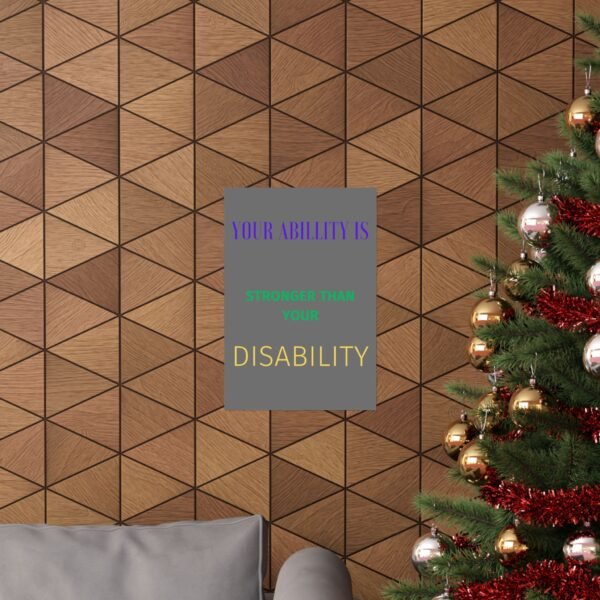 Inspiring Disability Pride Poster | Motivational Wall Art, Empowerment Print, Inspirational Gift, Home Decor, Affirmation Art - Image 40