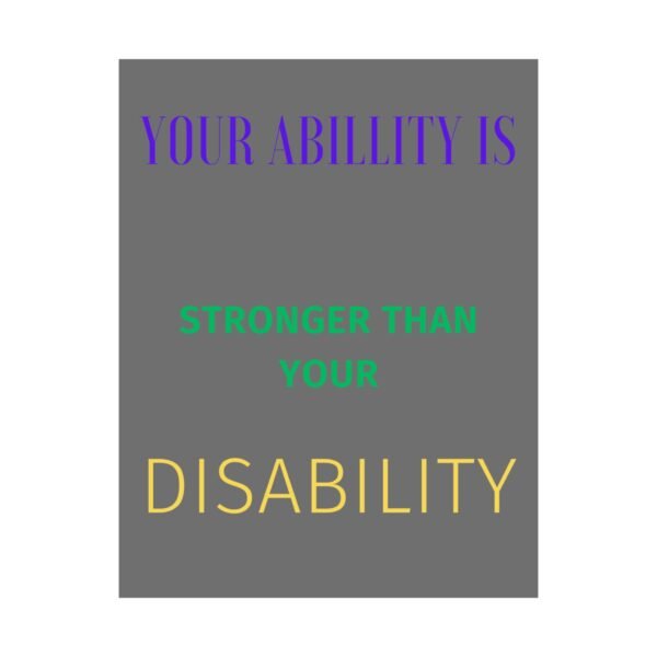 Inspiring Disability Pride Poster | Motivational Wall Art, Empowerment Print, Inspirational Gift, Home Decor, Affirmation Art - Image 42