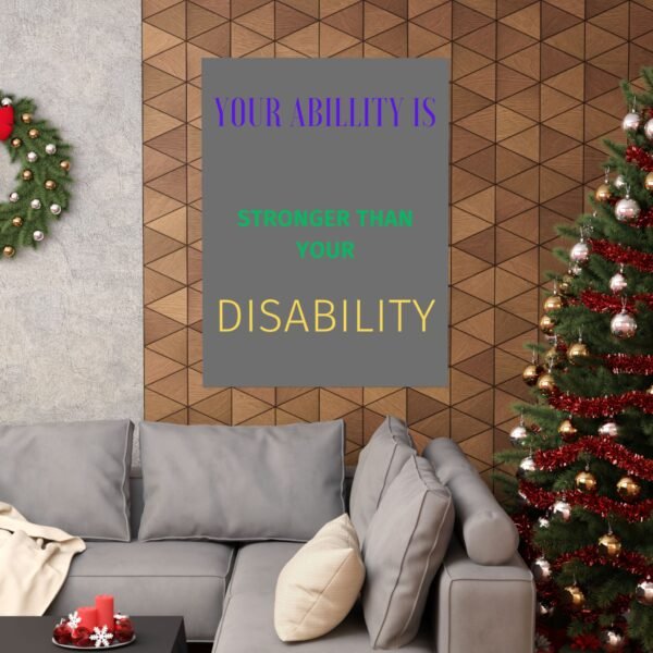 Inspiring Disability Pride Poster | Motivational Wall Art, Empowerment Print, Inspirational Gift, Home Decor, Affirmation Art - Image 80