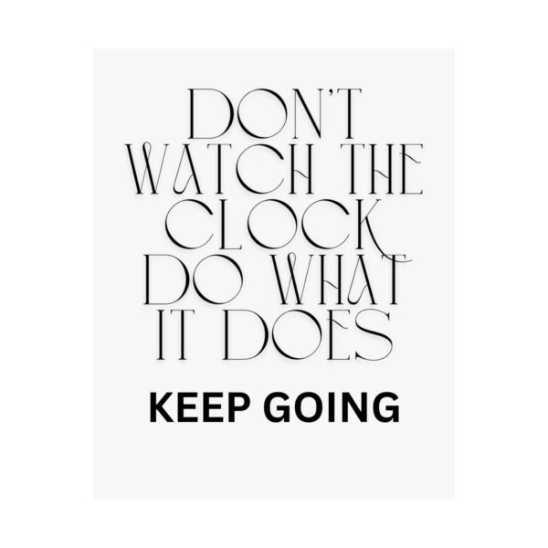 Motivational Wall Art Print, Inspirational Home Decor, Encouragement Gift, Office Decor, Modern Poster Design - Image 2