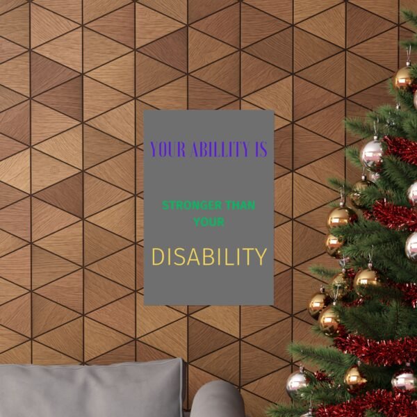 Inspiring Disability Pride Poster | Motivational Wall Art, Empowerment Print, Inspirational Gift, Home Decor, Affirmation Art - Image 52