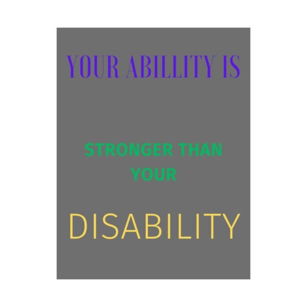 Inspiring Disability Pride Poster | Motivational Wall Art, Empowerment Print, Inspirational Gift, Home Decor, Affirmation Art - Image 14