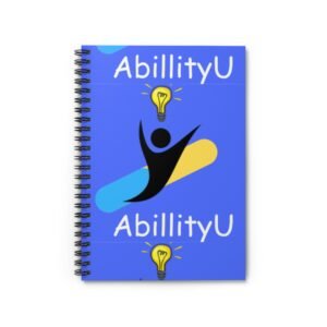 Empowerment Spiral Notebook - Bright Design, Journal for Ideas, School Supplies, Gift for Students, Creative Writing
