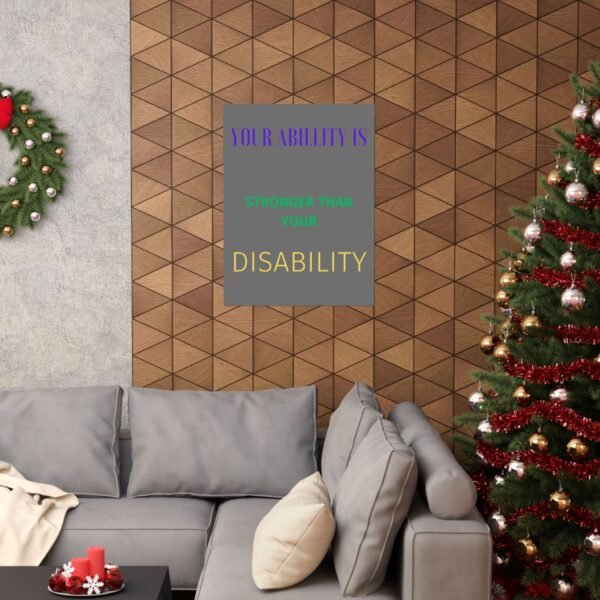 Inspiring Disability Pride Poster | Motivational Wall Art, Empowerment Print, Inspirational Gift, Home Decor, Affirmation Art - Image 68