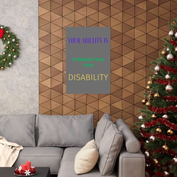 Inspiring Disability Pride Poster | Motivational Wall Art, Empowerment Print, Inspirational Gift, Home Decor, Affirmation Art - Image 72