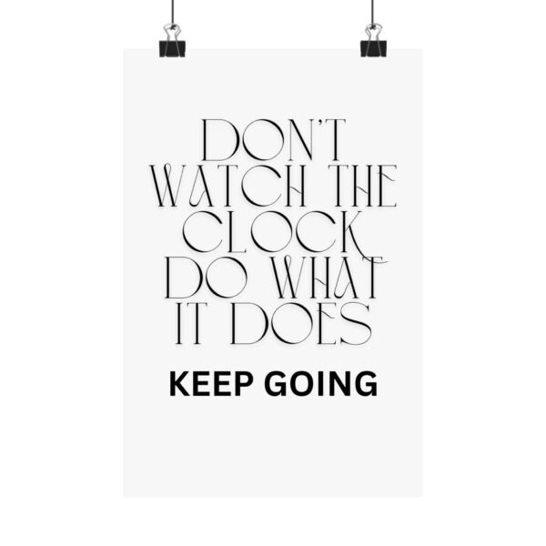 Motivational Wall Art Print, Inspirational Home Decor, Encouragement Gift, Office Decor, Modern Poster Design - Image 5