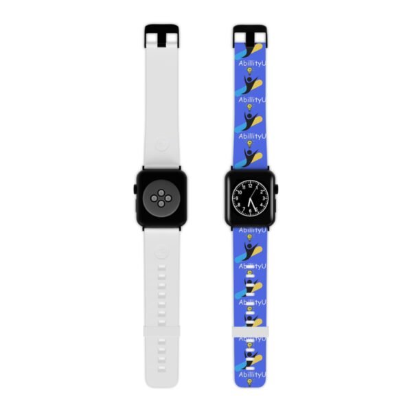 Inspirational Apple Watch Band, AbilityU Design, Fitness Tracker Strap, Motivational Gift, Active Lifestyle Accessory, Unique Watch Strap