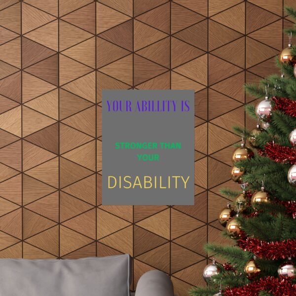 Inspiring Disability Pride Poster | Motivational Wall Art, Empowerment Print, Inspirational Gift, Home Decor, Affirmation Art - Image 48
