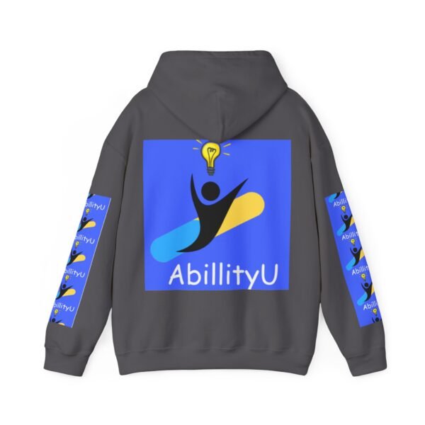 Unisex Hooded Sweatshirt with AbillityU Design, Motivational Hoodie for Casual Wear, Gift for Students, School Spirit Wear, Cozy Sweatshirt - Image 22