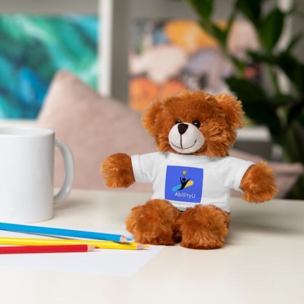 Customizable Stuffed Animals with Tee, Personalized Plush Toys, Gift for Kids, Birthday, Celebration, Unique Keepsake - Image 3